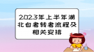 2023年上半年湖北自考轉(zhuǎn)考流程及相關(guān)安排